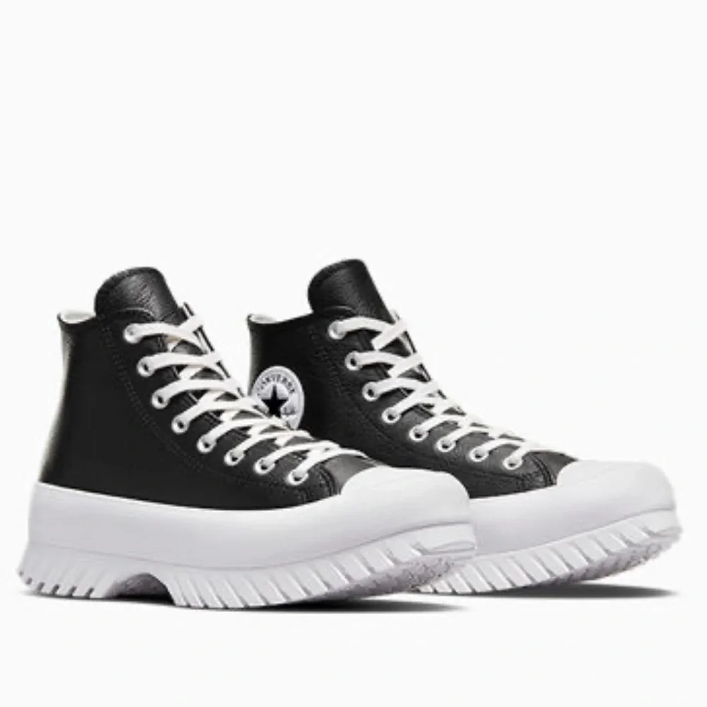 Converse Black Genuine Leather Chuck Taylor All Star Lugged 2.0 - Picture 6 of 6